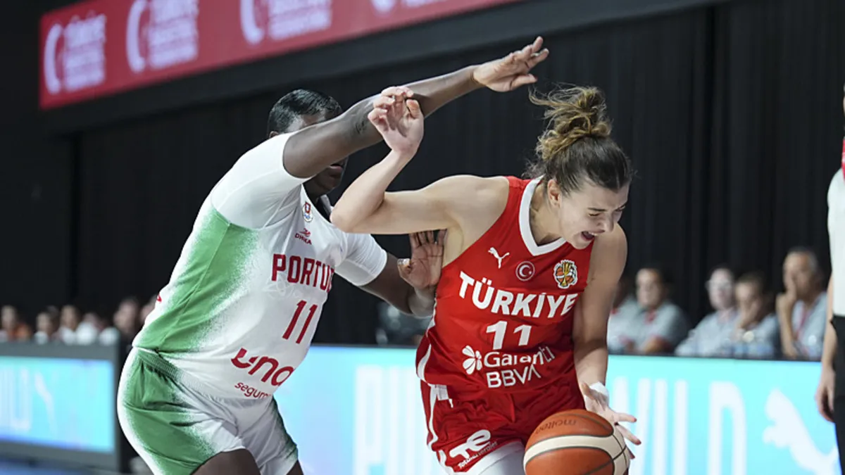 A Milli Kadın Basketbol Takımı Portekiz'i 63-51 Mağlup Etti