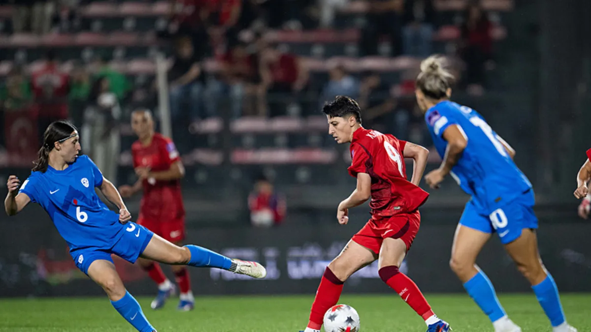 A Milli Kadın Futbol Takımı Slovenya ile Berabere Kaldı