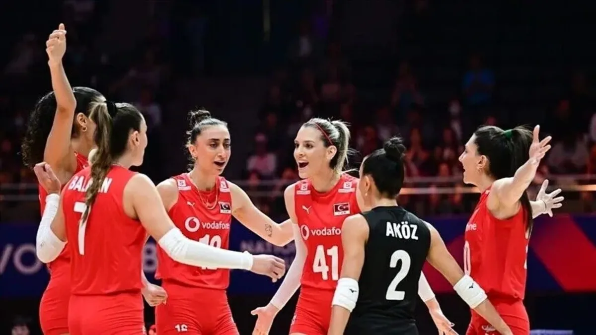 A Milli Kadın Voleybol Takımı ABD Karşısında Zorlu Sınavda