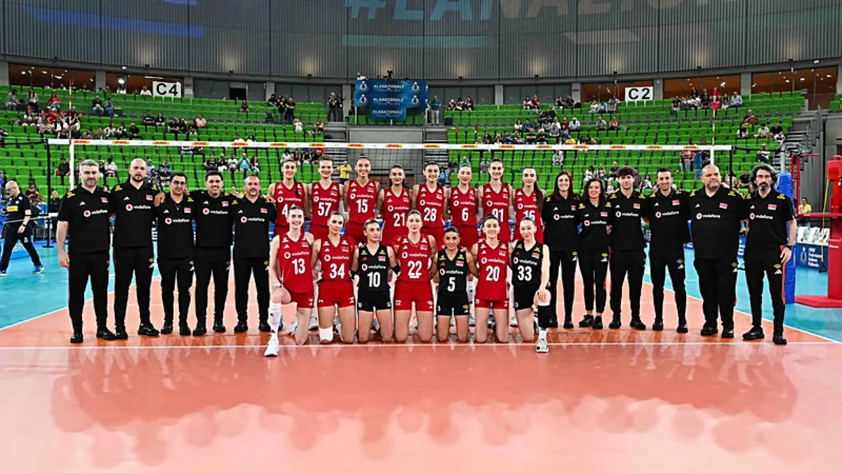 A Milli Kadın Voleybol Takımı'nın Milletler Ligi kadrosu belli oldu