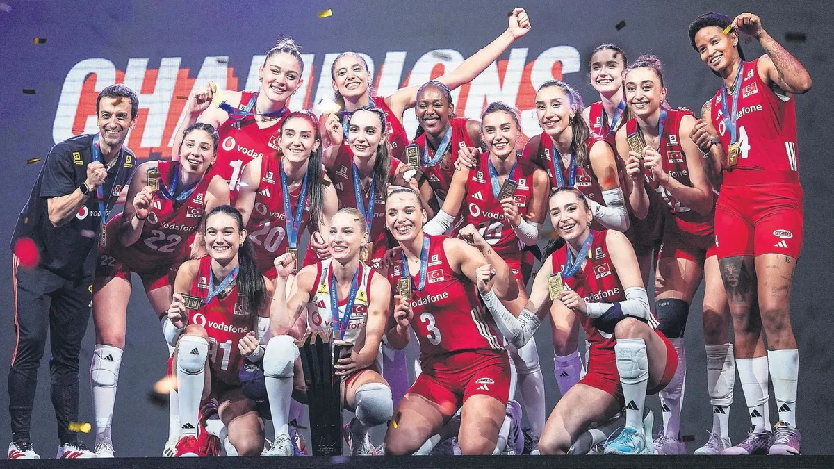A Milli Kadın Voleybol Takımı VNL'de Brezilya'yı 3-1 Devirerek Tarih Yazdı