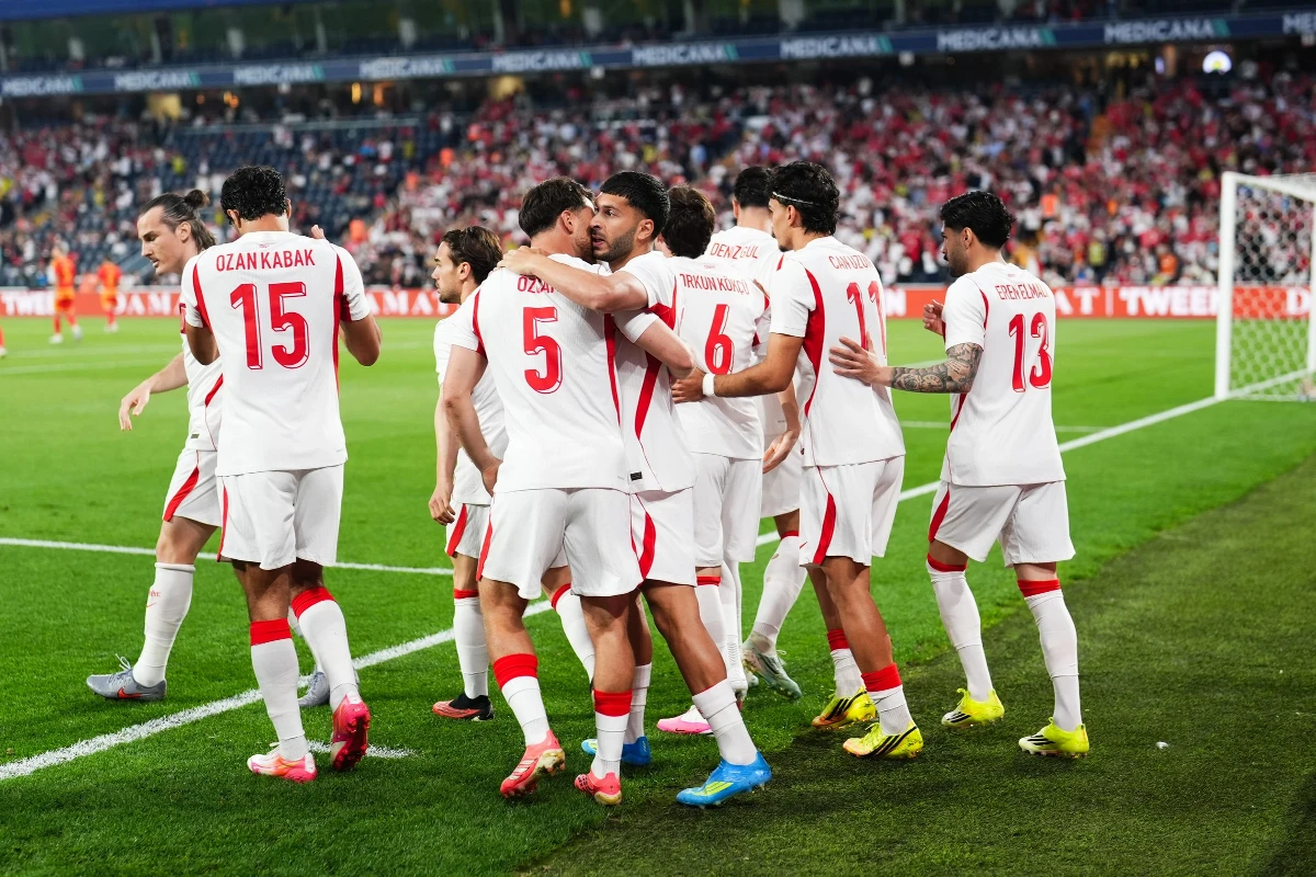 A Milli Takım fırtına gibi: Türkiye 4-0 Kuzey Makedonya