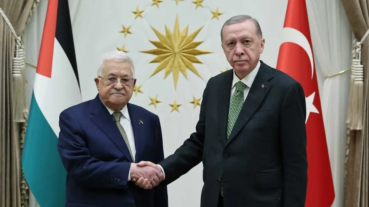 Abbas Türkiye'ye geliyor: Tek seçenek iki devletli çözüm