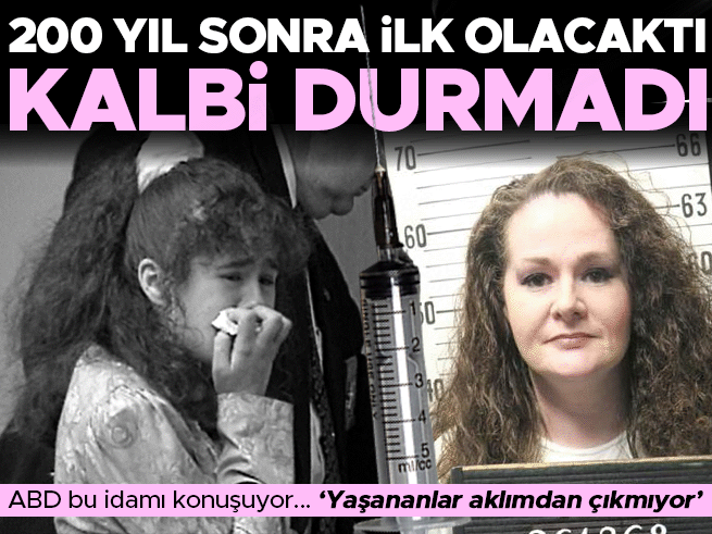 ABD'de 200 Yıl Sonra Bir İlk: İki Doz İlaçla İnfaz Gerçekleşmedi