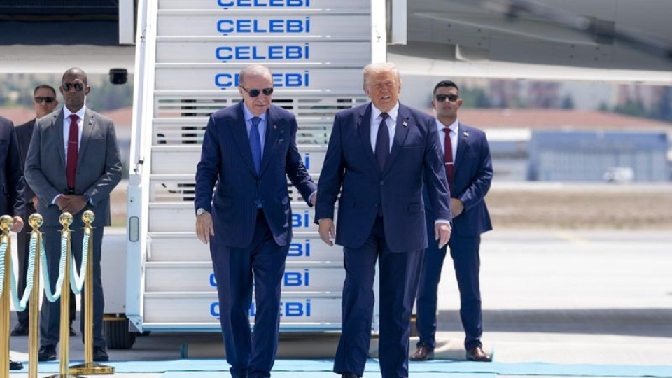 ABD Başkanı Trump Ankara'da: Erdoğan Havalimanında Karşıladı