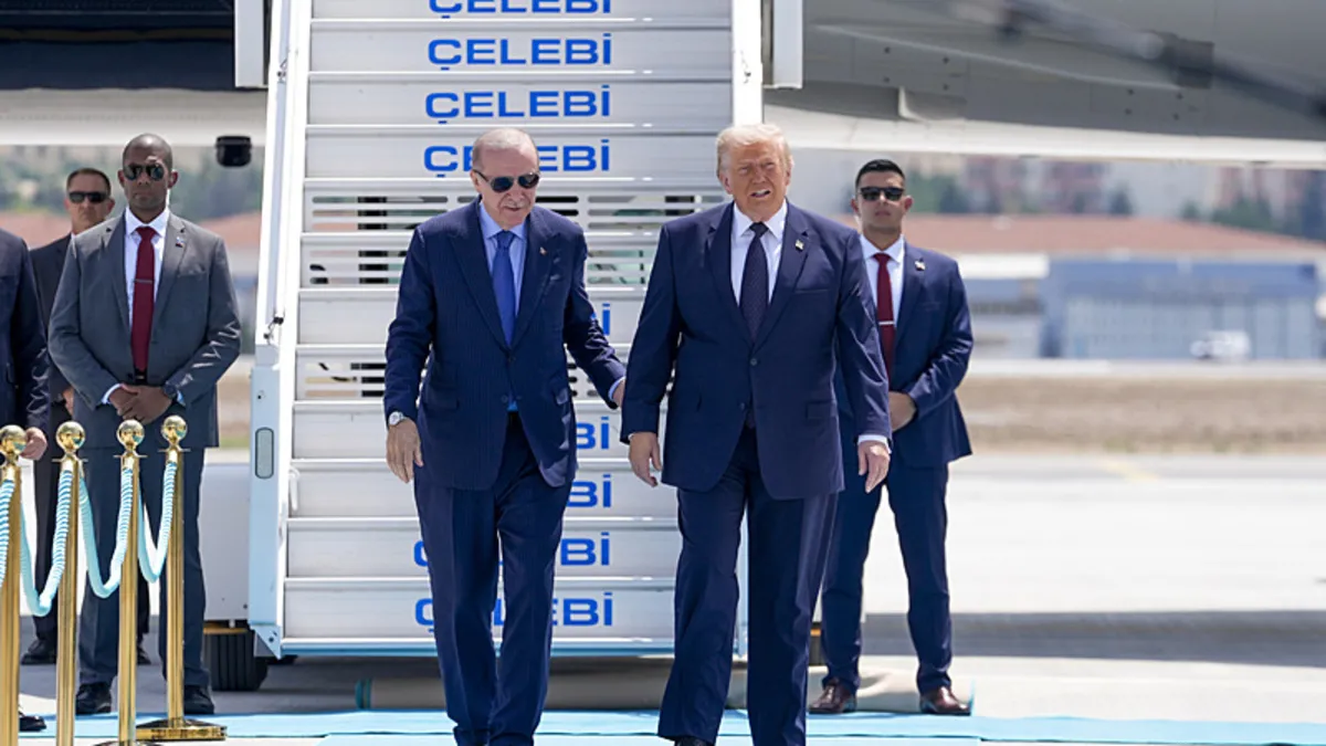 ABD Başkanı Trump NATO Zirvesi İçin Ankara'da