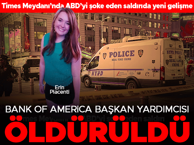 ABD'de bıçaklı saldırı: Bank of America yöneticisi Erin Piacenti hayatını kaybetti