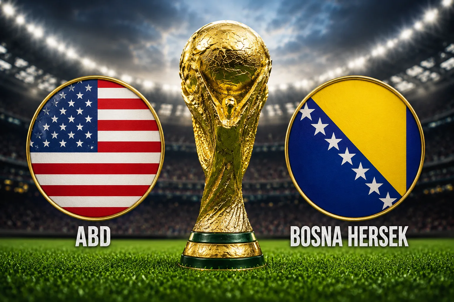 ABD ile Bosna Hersek 2026 Dünya Kupası'nda Karşı Karşıya