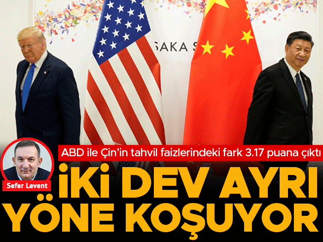 ABD-Çin Tahvil Faiz Farkı 3.17 Puana Yükseldi