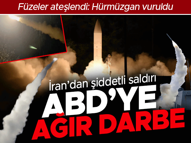 ABD füzeleri ateşledi: İran'dan şiddetli misilleme