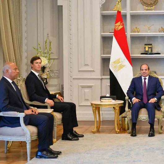ABD'den Gazze Hamlesi: Kushner Mısır'da Sisi ile Görüştü