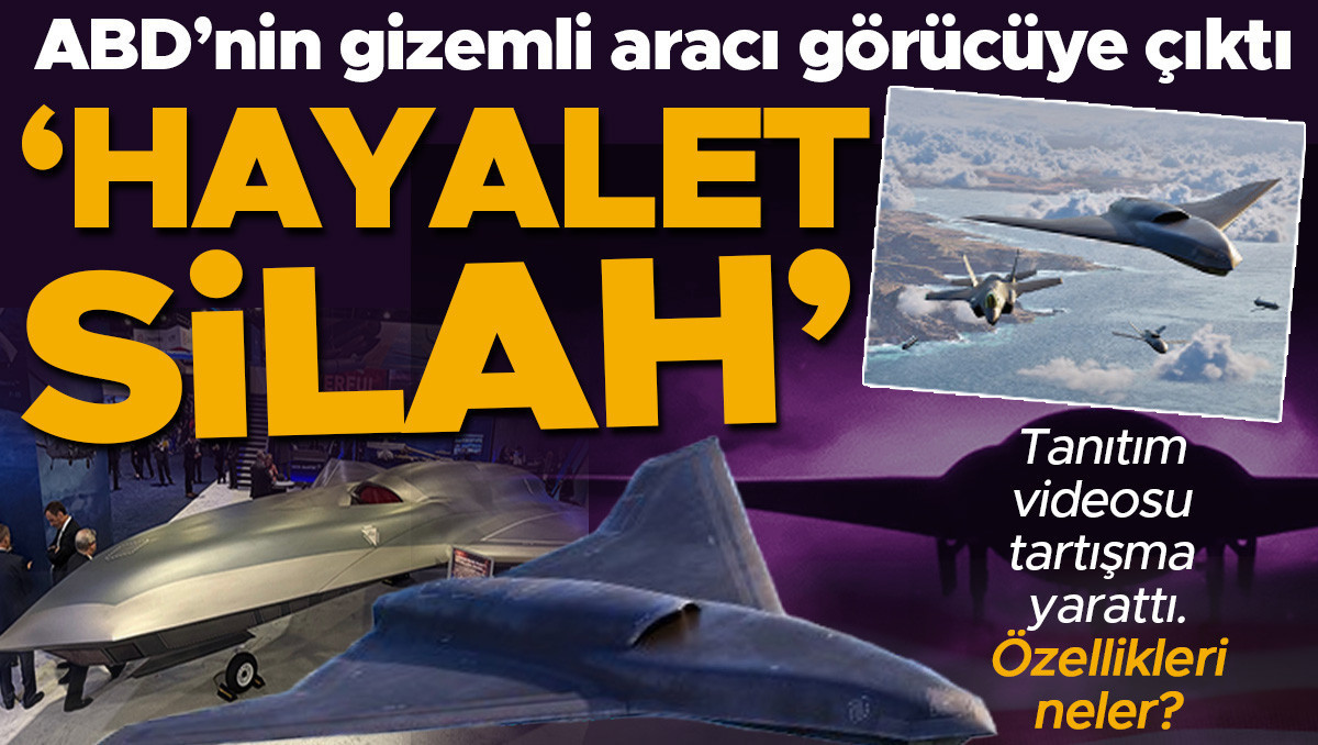 ABD'nin Gizemli Hayalet Savaş Uçağı Tanıtıldı: Tartışma Yaratan Video