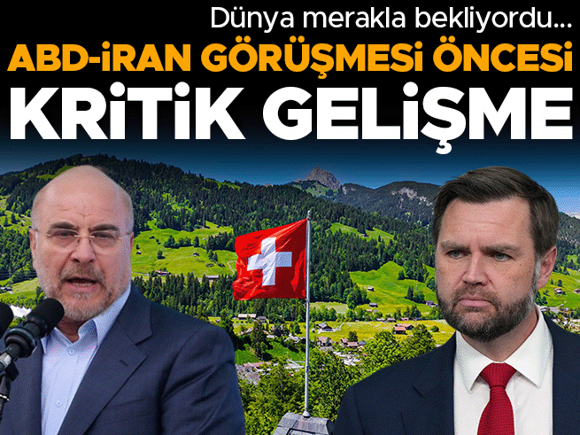 ABD ve İran masaya oturmuyor: İsviçre'den şaşırtan açıklama