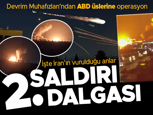 ABD'den İran'a ikinci saldırı dalgası: 90 hedef vuruldu, Devrim Muhafızları misilleme uyarısı yaptı