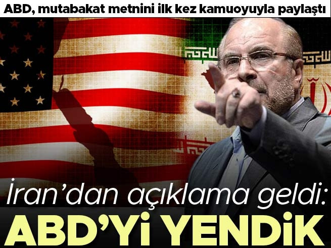ABD-İran mutabakatı: Tahran 'ABD'yi yendik' dedi, metin ilk kez kamuoyunda