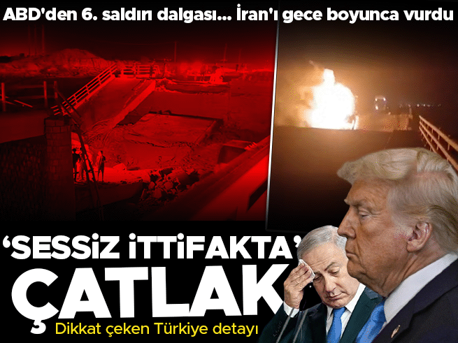 ABD ordusu gece boyunca vurdu: İran'da köprüler yıkıldı, 7 ölü