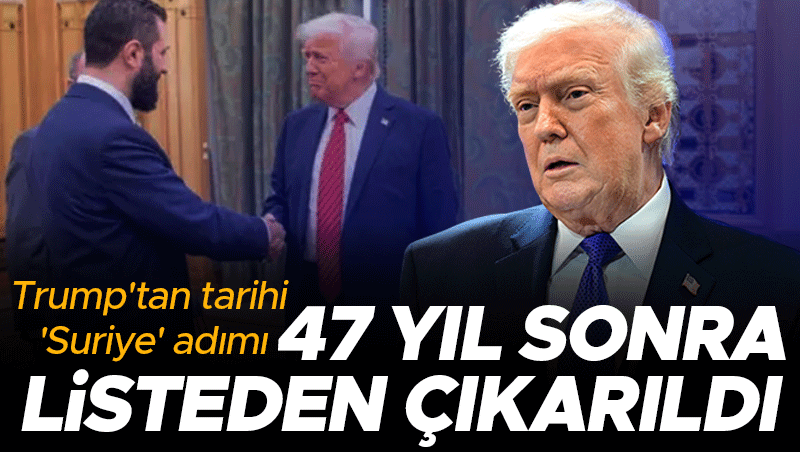 ABD, Suriye'yi Terör Listesinden Çıkardı: Tarihi Adım