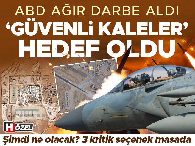 ABD üsleri İran saldırılarında ağır hasar gördü: 3 stratejik seçenek