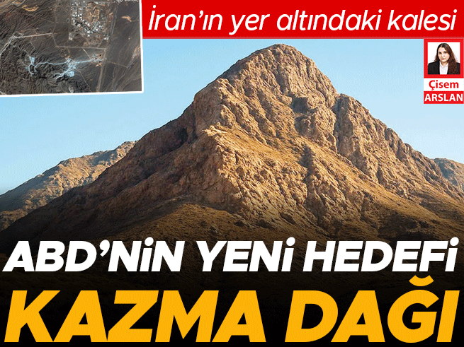 ABD'nin Yeni Hedefi Kazma Dağı: İran'ın Yer Altı Kalesi