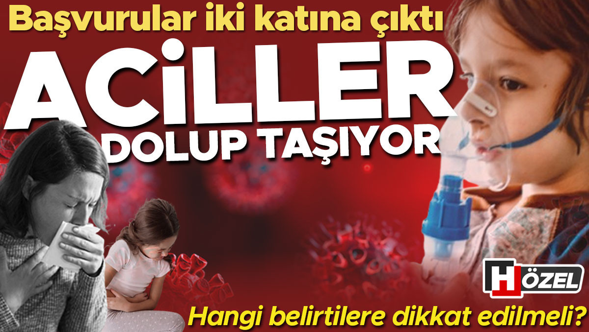 Acil Servis Başvuruları İki Katına Çıktı: Çocuklarda Salgın Alarmı