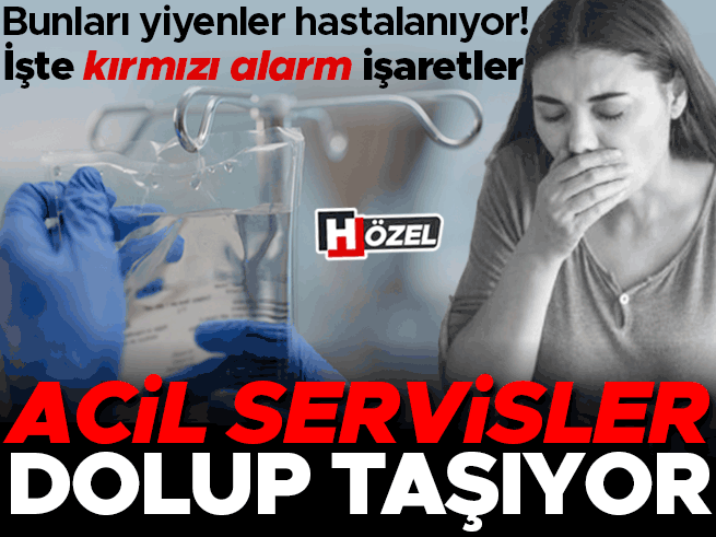 Acil servisler gıda zehirlenmesi vakalarıyla dolup taşıyor