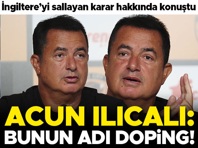 Acun Ilıcalı'dan Manchester City açıklaması: Bu finansal doping