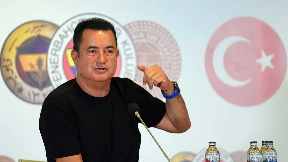 Acun Ilıcalı'nın Fenerbahçe Üyeliğinden İhracı İçin Süreç Başladı