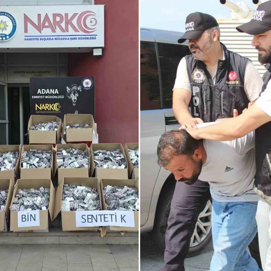 Adana'da 283 Bin Sentetik Hap Ele Geçirildi: Şüpheli İfadesi Şoke Etti