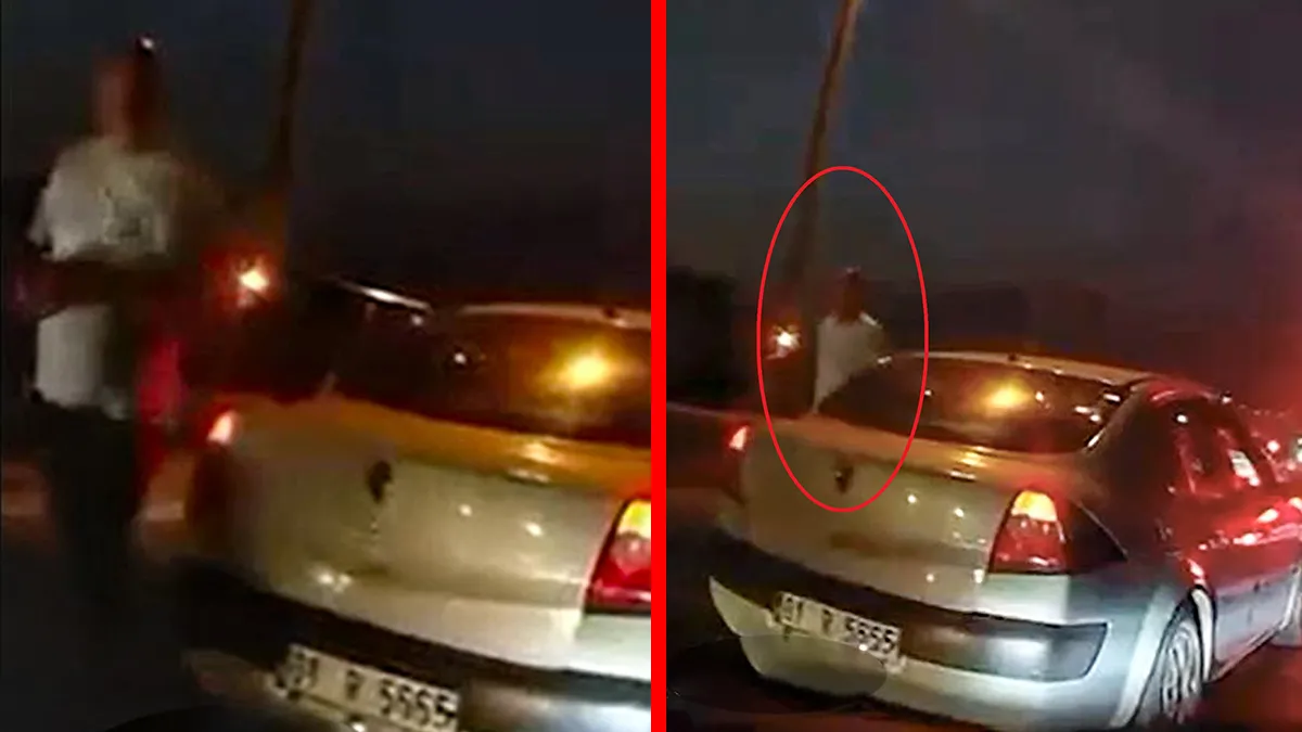 Adana'da 'Başkomiserim' Deyip Sürücünün Önünü Kesti! Gerçek Ortaya Çıktı