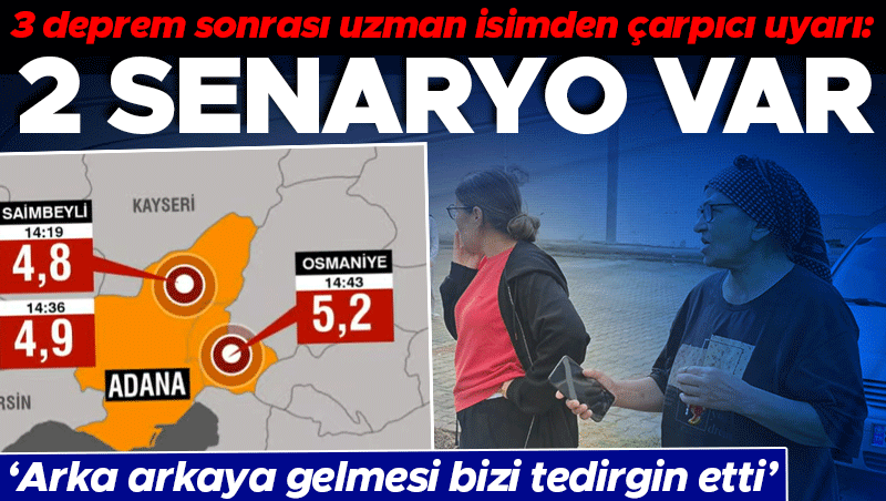 Adana ve Osmaniye Depremleri Sonrası Prof. Dr. Osman Bektaş'tan Uyarı