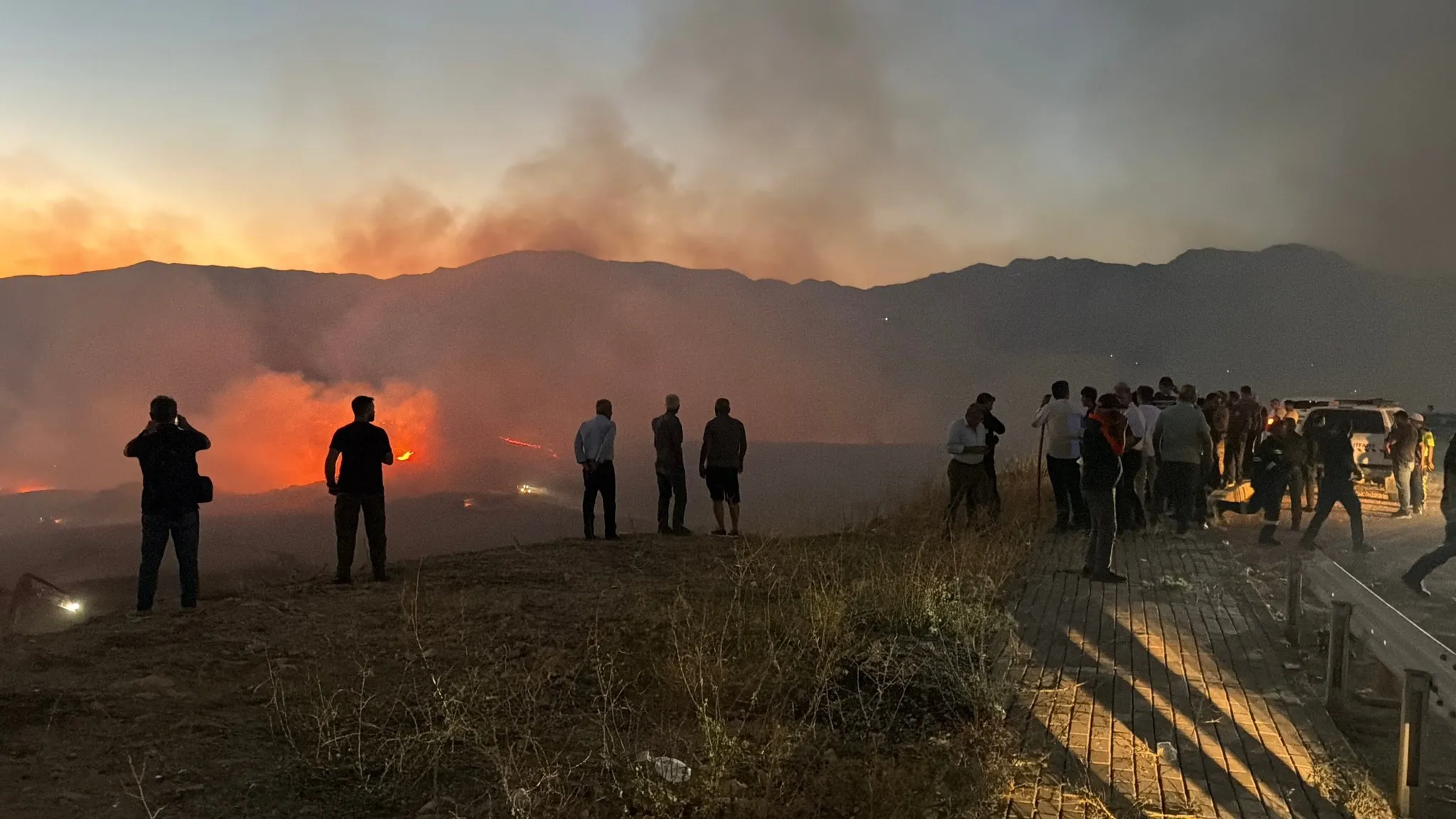Adıyaman'da Orman Yangını: Havadan ve Karadan Müdahale Sürüyor