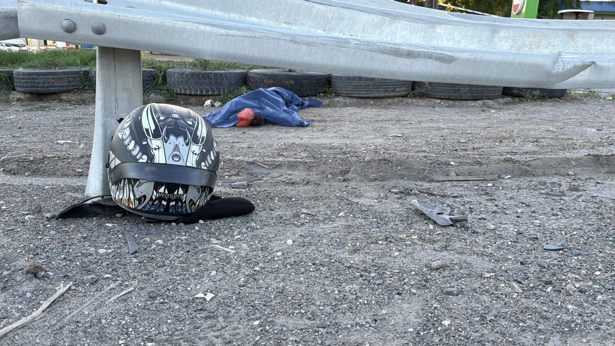 Adıyaman'da virajı alamayan motosikletli hayatını kaybetti