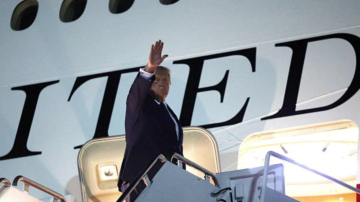 AF1 uçağı dünya rekoru kırdı: 18 bin kişi canlı izledi