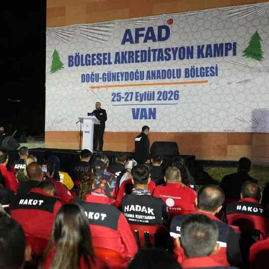 AFAD Akreditasyon Kampı Van'da: 23 İlden 810 Gönüllü Buluştu