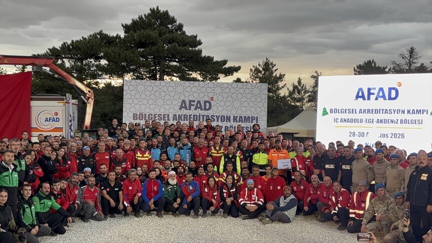 AFAD Akreditasyon Kamplarıyla Ekiplerini Güçlendiriyor