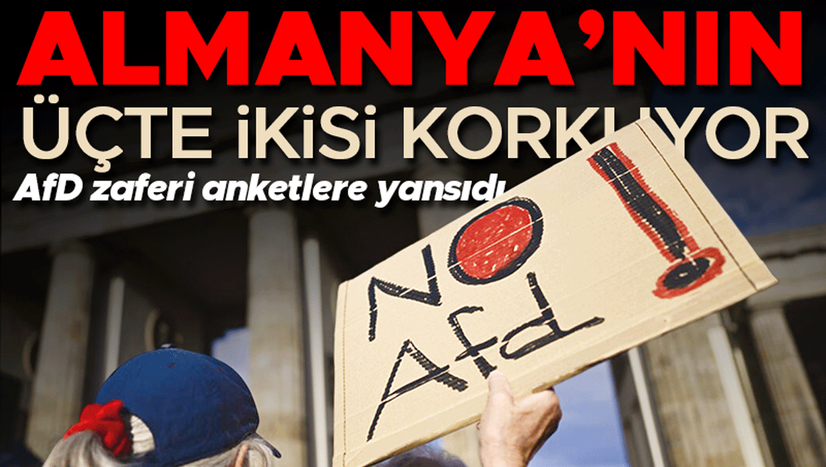 AfD'nin Seçim Zaferi Alman Halkını Korkuttu: Anketlerde Endişe Hakim