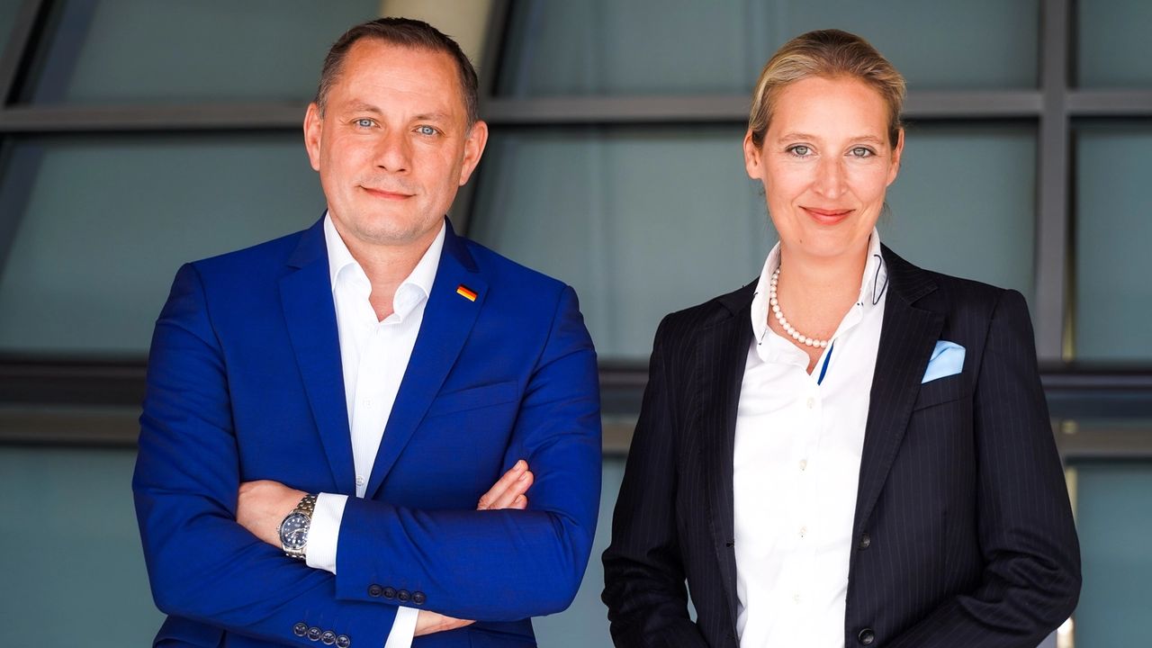 AfD'de Weidel ve Chrupalla yeniden eş genel başkan seçildi