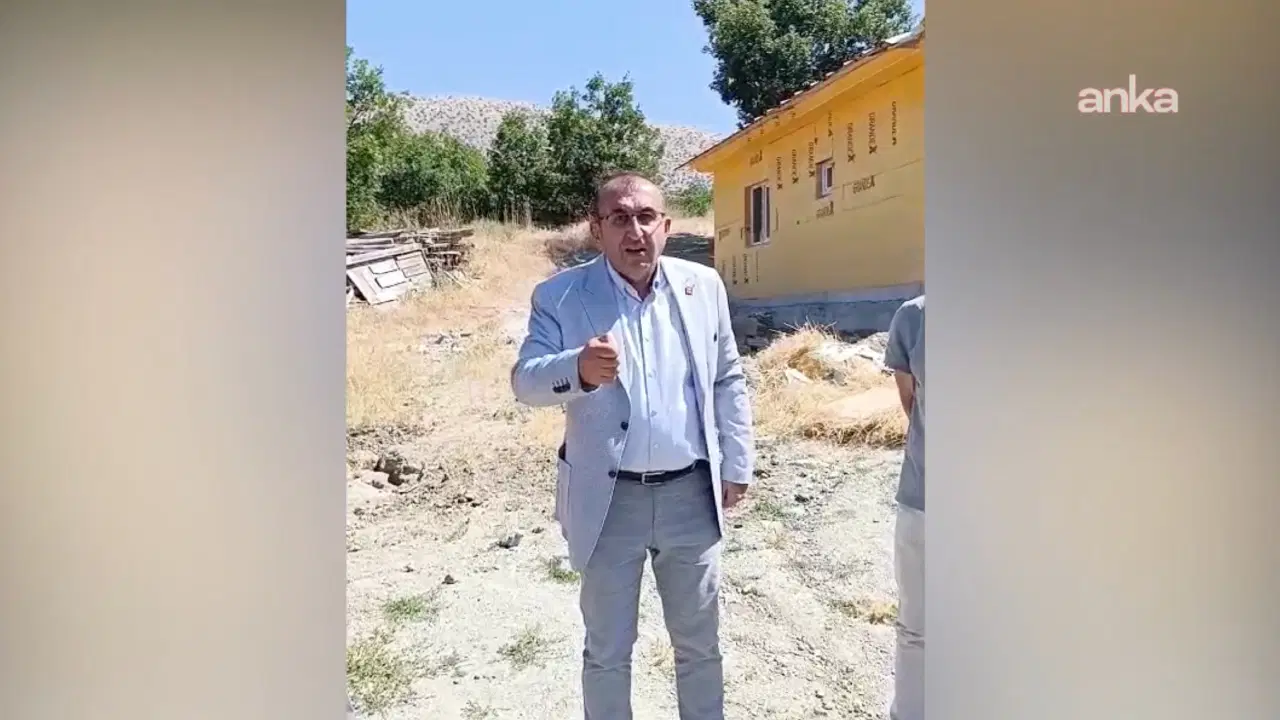 Afşin'de deprem konutları tamamlanmadı: Vatandaş isyan etti