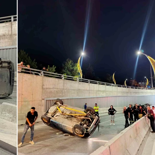 Afyonkarahisar'da Alt Geçitte Feci Kaza: 4 Yaralı