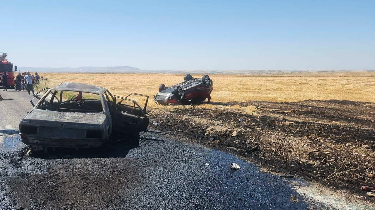 Afyonkarahisar'da zincirleme kaza: 1 ölü, 2 yaralı