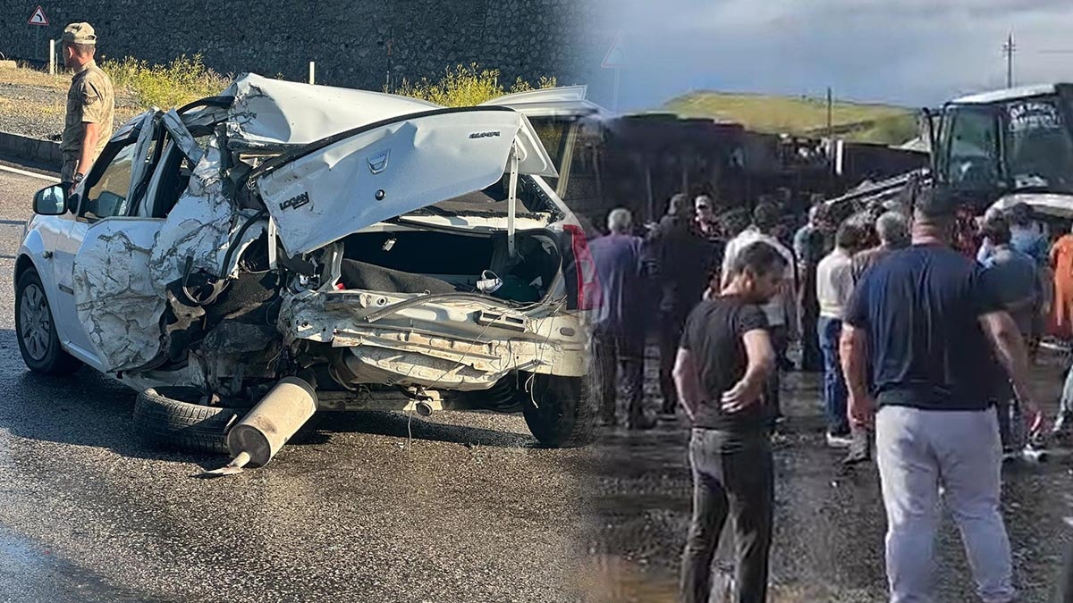 Ağrı'da iki trafik kazası: 1 ölü, 6 yaralı