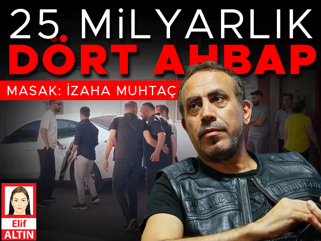 AHBAP Soruşturması: 4 Hesaptan 25 Milyar Lira Geçti