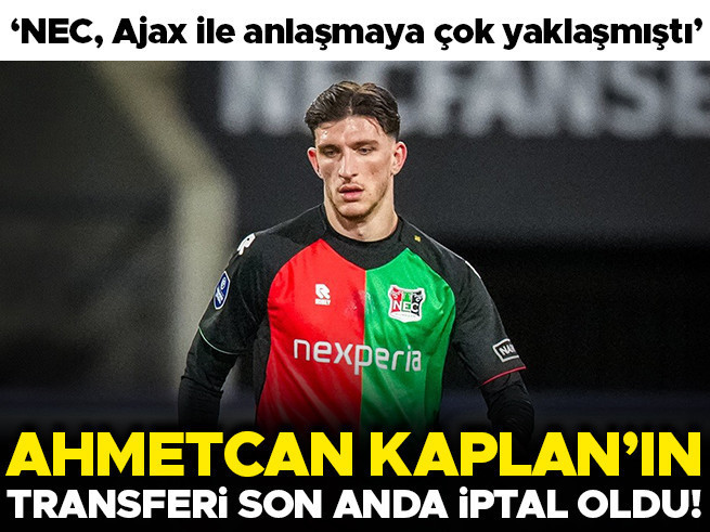 Ahmetcan Kaplan'ın NEC Nijmegen Transferi Son Anda İptal Oldu