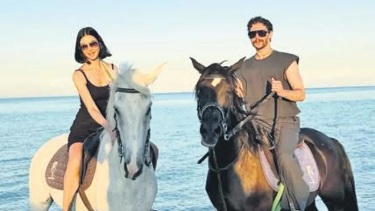 Ahu Yağtu ve Bora Cengiz'den Mısır'da Romantik Tatil