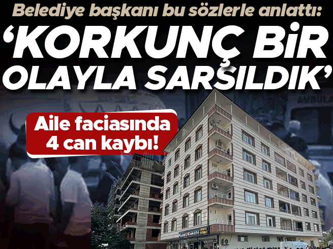 Aile faciasında 4 ölü: Batman Kozluk'ta korkunç olay