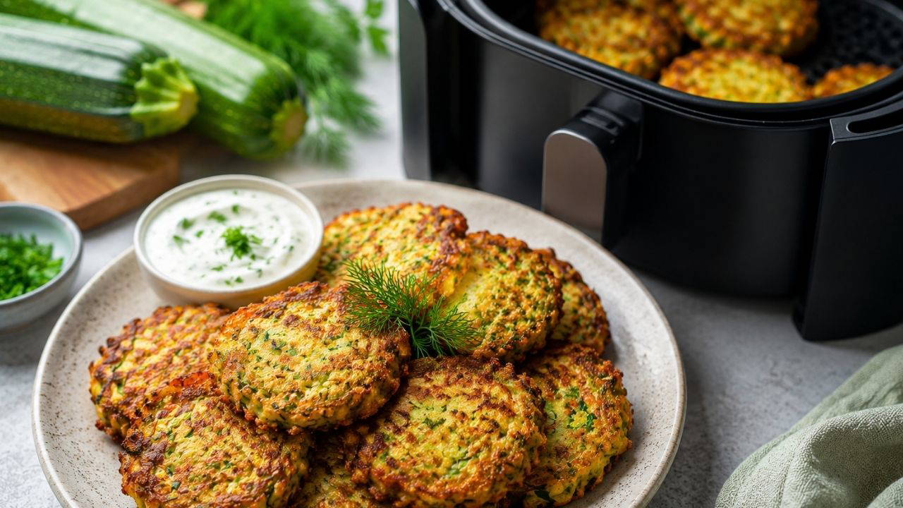 Airfryer'da mücver tarifi: Kızartmadan pratik ve hafif lezzet