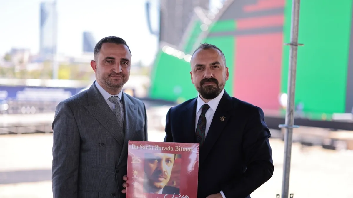 AK Parti 25. Yıl Kutlaması: 300 Bin Kişi İçin Tarihi Organizasyon