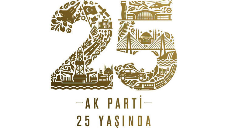AK Parti 25. Yıl Logosunu Tanıttı