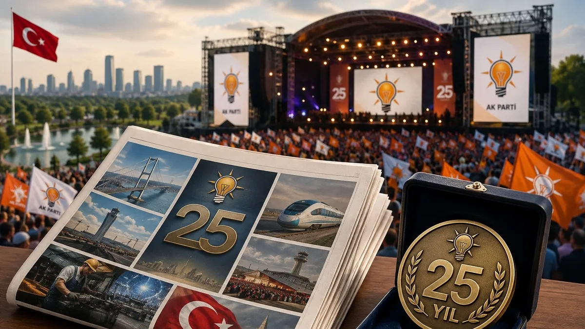 AK Parti 25. Yılına Özel Gazete Hazırlıyor