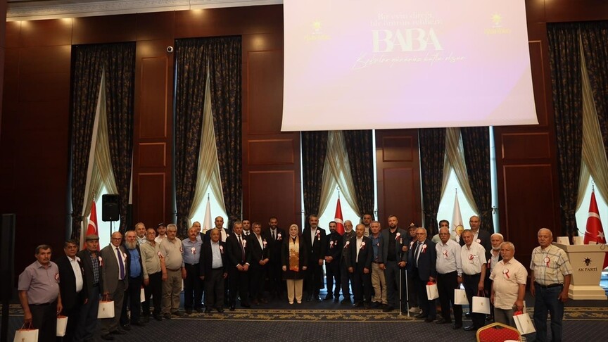 AK Parti'den Babalar Günü'nde şehit babaları ve gazilere anlamlı program